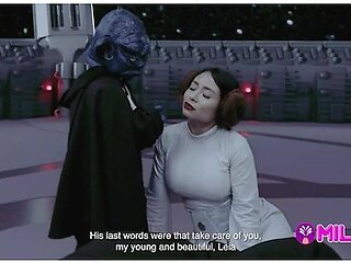 Princess Leia In Cum Wars: Master Yoda Fucks