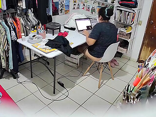 My Chubby Stepsister-in-law While She Does Her Homework