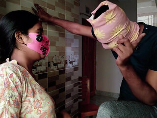 Elder Step-stepsister Teach Sex Her Step-stepbrother in the Kitchen