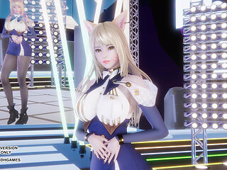 MMD T-ara - So Crazy Ahri Hot Kpop Dance League of Legends Uncensored Hentai