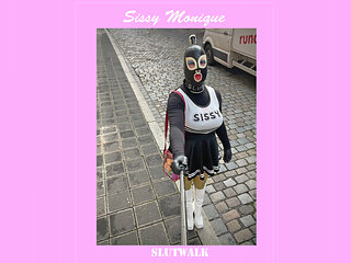 Sissy Monique - Slutwalk in the redlight district