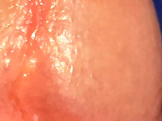 Super Glue on the Glans in the Bathroom at Work.