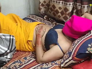 Desi Village Wife with Husband First Time Romance