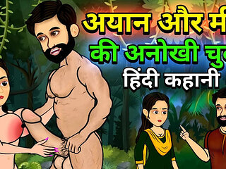 Indian village girl Meera gets hardcore anal sex with samosa seller Ayan in forest