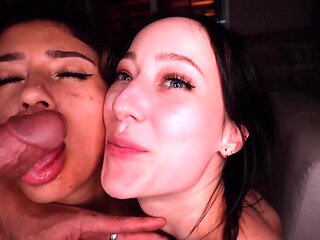 Brunette hardcored POV