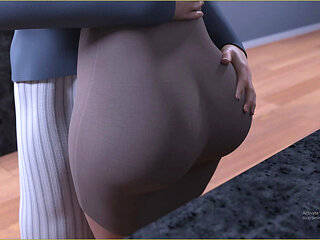 Stepmom Loves Me Crushing Her Big Booty