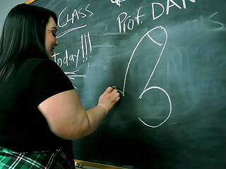 BBW Student Alexxxis Allure in Bad Girl Does Bad Things