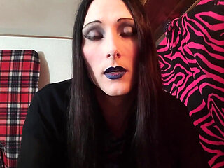 Hot Gothy Trans Neighbor Invites You Over Then Makes You Fuck