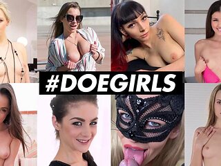 DoeGirls - Julia De Lucia Big Ass Romanian Babe Anal And Pussy Dildo Masturbation At Home: Porn