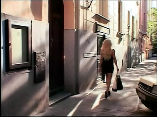 Vintage Episode 3: Liliane Tiger & Sharka Blue Suck George Uhl's Huge Cock & Take Cumshot in HD