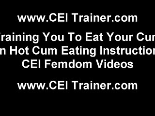 I have a surprise for you when you cum CEI