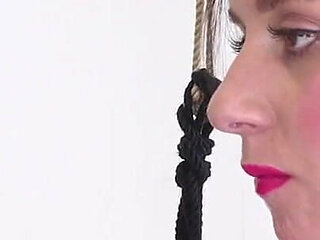 Male Dom Assfucks Lesbian and Feeds Her Months of His Saved up Cum