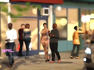 Step Sister Out for a Dating with Landlord