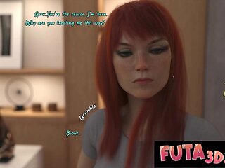 Pulchritudinous nymph - oral sex - Futa3DX