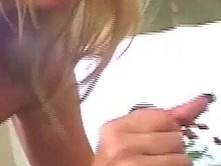 Slim Beauty Hillary Scott Enjoys Taking a BBC All the Way to the Balls.