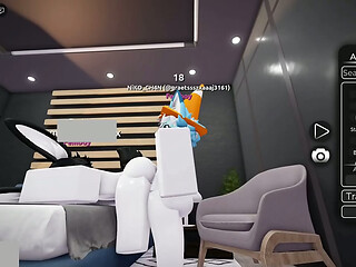 Furry sex in Roblox