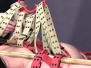 Belt Bondage - the Flying Cruzifix