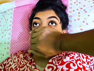 Desi Stepbrother Fucks Indian Bhabhi Stepsister Hardcore - Doggy Style Sex & Mouth Gagging