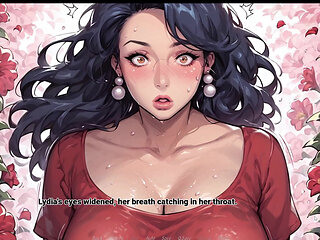 ArchAlchemy TABOO Hentai Game Ep.10 STEPSON blowjob in the GARDEN !