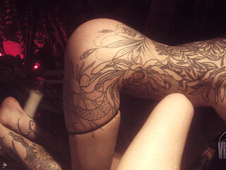 Lesbian Sex Witches Corrupt the Innocent - Luna Luxxx & Kasara Wood & Fiona Fox