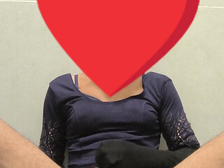 Crossdresser riya doing fun