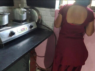 Desi Step Sister Shabnam Fucked Hard in Kitchen - Thick Dick Anal & Doggy Style in Clear Hindi 4K