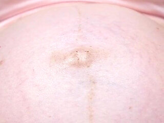 Belly Movements From Inside & Belly Worshipping