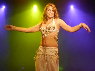 Exotic belly dance: ancient entertainment with Arabic v...
