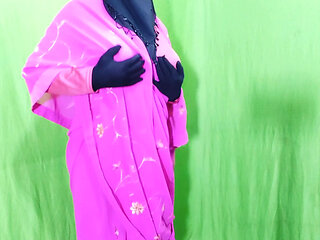 Indian beautiful hijabi muslim couple thirsty for fuck