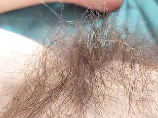 The Fingers in My Hairy Pussy Are Called Clitoral Masturbation