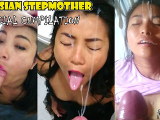 Petite Asian MILF Facial Comp Part 4