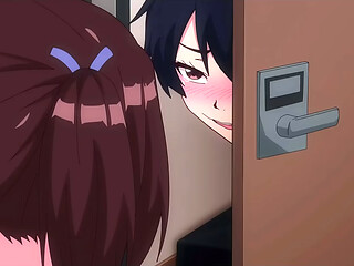 HENTAI Esl &uacute_nico que se le para en toda la academia (Escenas de sexo). Ep 1-8 raw y sin censura.