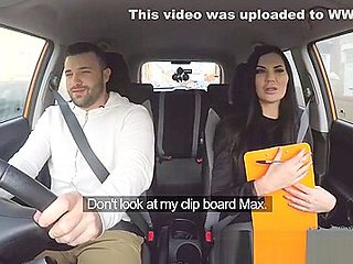 Fake Driving School Jasmine Jae Fully Naked Sex In A Car