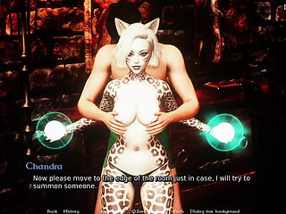 Cat Girl Recharges Magic by Rubbing Her Tits All Over You (furrhouse Ch16p5)