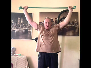 I Pumped up My Muscles and Then Pumped up My Dick