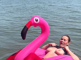 Yes, Im Really Floating Around in Leggings