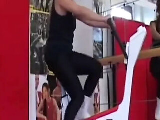 Big Tits MILF Mio Gets Anal Fuck in Solarium