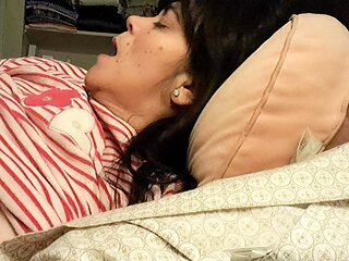 Stepmother Imagining It Was a Dream and It Was Reality, Stepson Fucks Her with Great Desire