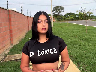 Busty Latina Gets Surprised by an Intense POV Casting Experience