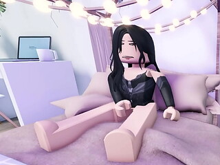 E-girl tocando Siririca - Roblox (Anima&ccedil_&atilde_o)