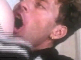 Rocco Siffredi and Cicciolina in an Amazing Vintage Scene