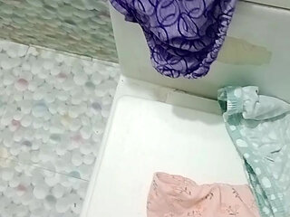 My all stepcusin bra panty my cream out her oanty