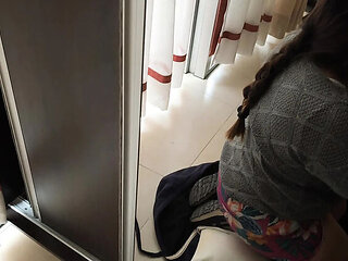 Big Ass MILF Step Mom Sucks Dick All Day - Homemade Hotel Sex with MooDBO