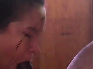 10 Sec Deepthroat. Challenge Her Throat Has a Demon in It