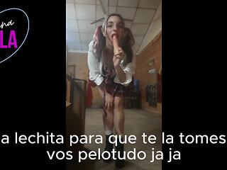 Humilation. College Girl in High Heels Humiliates Her Boyfriend for Being Useless