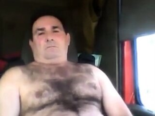 Amateur Daddy Horny Trucker Stud