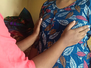 College girl lesbian with her stepsister