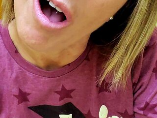 Blonde MILF with Big Boobs Playing Cam Free Porn