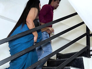 Desi Indian Model Aksha Group Sex Hardcore Fucking - Big Natural Tits & Doggy Style in Clear Hindi Audio