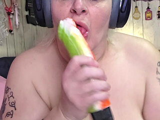 Big Piped Gagged in the Mouth of This Whore Hag